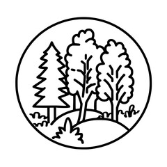 Tree Icon, Forest Icon, Christmas Tree icon, Tree SVG, Tree Illustration, Tree Vector, Forest Icon, Nature Icon, Landscape icons, Farm Icon, Land icon, Mountain Icon, forest svg, camping svg, nature s