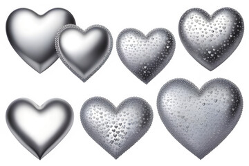 silver hearts 