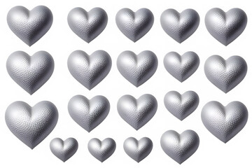 silver hearts 