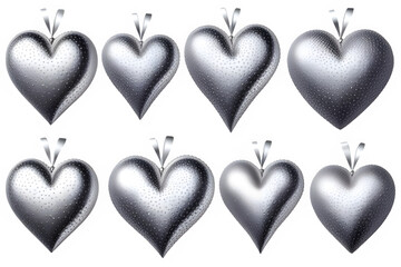 silver hearts 