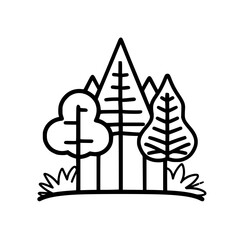 Tree Icon, Forest Icon, Christmas Tree icon, Tree SVG, Tree Illustration, Tree Vector, Forest Icon, Nature Icon, Landscape icons, Farm Icon, Land icon, Mountain Icon, forest svg, camping svg, nature s