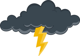 cloud with lightning