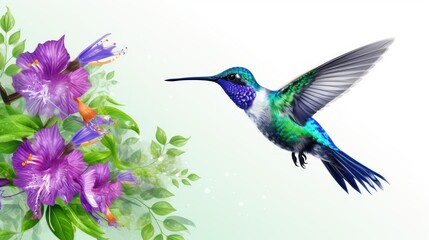 Obraz premium hummingbird in flight