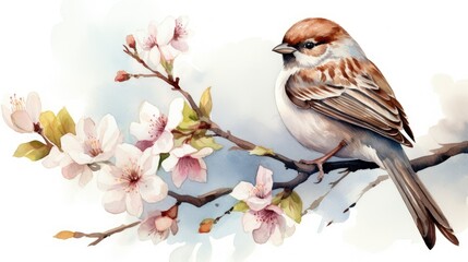 bird on branch