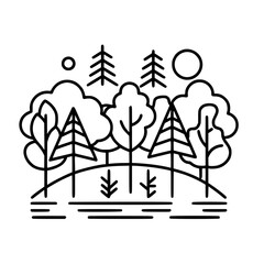 Tree Icon, Forest Icon, Christmas Tree icon, Tree SVG, Tree Illustration, Tree Vector, Forest Icon, Nature Icon, Landscape icons, Farm Icon, Land icon, Mountain Icon, forest svg, camping svg, nature s