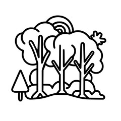 Tree Icon, Forest Icon, Christmas Tree icon, Tree SVG, Tree Illustration, Tree Vector, Forest Icon, Nature Icon, Landscape icons, Farm Icon, Land icon, Mountain Icon, forest svg, camping svg, nature s