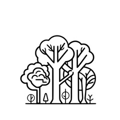 Tree Icon, Forest Icon, Christmas Tree icon, Tree SVG, Tree Illustration, Tree Vector, Forest Icon, Nature Icon, Landscape icons, Farm Icon, Land icon, Mountain Icon, forest svg, camping svg, nature s