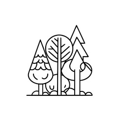 Tree Icon, Forest Icon, Christmas Tree icon, Tree SVG, Tree Illustration, Tree Vector, Forest Icon, Nature Icon, Landscape icons, Farm Icon, Land icon, Mountain Icon, forest svg, camping svg, nature s