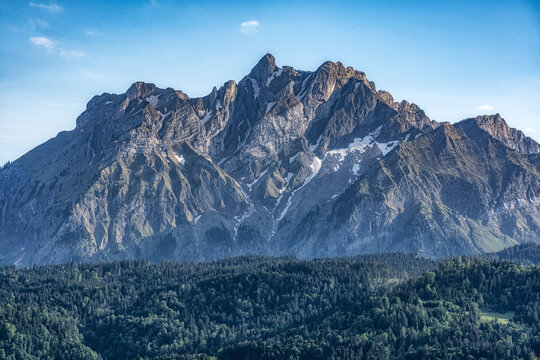 View of Mount Pilatus