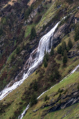 Bachlager waterfall in Grindelwald