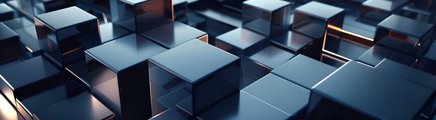 Background black minimalist design, high technology