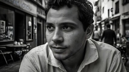 Obraz premium portrait of a man