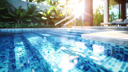 Luxurious Poolside Serenity