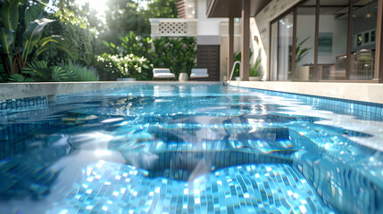 Luxurious Poolside Serenity