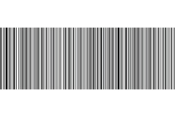 Barcode on white background, Abstract black straight line