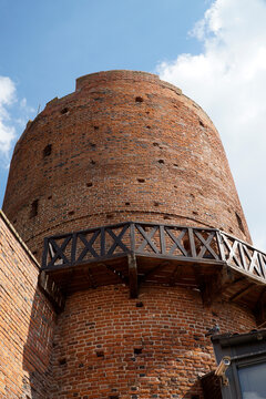 Round tower at Castle of the Masovian Dukes - Ciechanow, Poland