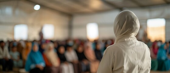 Healthcare workers providing reproductive health services and birth control information in a rural community, emphasizing access to healthcare and family planning