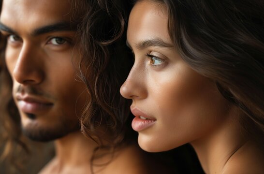 Modern depiction of Adam and Eve