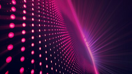 minimalist LED screen background, simple style, dark color scheme