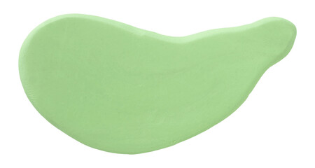 Plasticine is a green brush isolated on a transparent background.