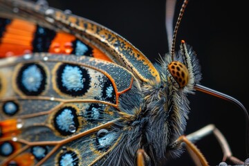 Close-Up of a Butterfly's Wing