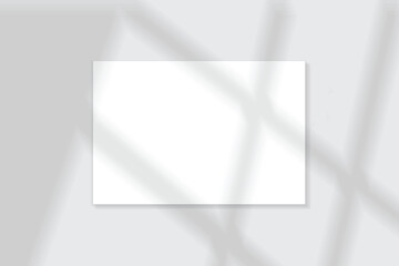 Window frame shadow design element,  Posters with shadow overlay image frames