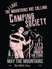 Mountain t-shirt design