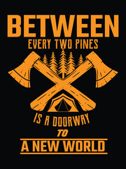 Mountain t-shirt design