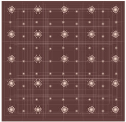 cloth pattern design, Abstract background material combined with stars and diagonal lines, vector illustration, Christmas seamless pattern.