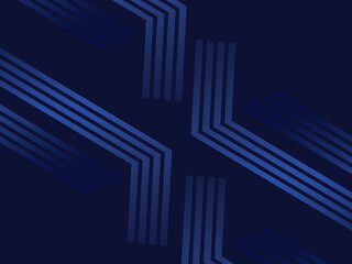 Premium background design with diagonal dark blue stripes pattern. Vector horizontal template for digital luxury business banner, contemporary formal invitation, luxury voucher, gift certificate, etc.