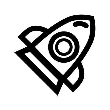 recommend clip art: rocket icon clip art illustration