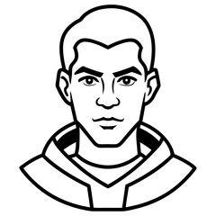 Basketball Coloring Page Colored Illustration