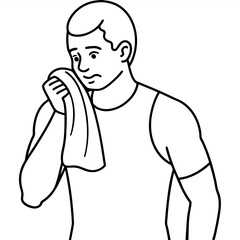 Basketball Coloring Page Colored Illustration