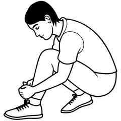 Basketball Coloring Page Colored Illustration