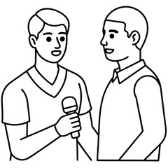 Basketball Coloring Page Colored Illustration