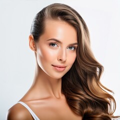 Fototapeta premium Medical, beauty, women, images, image materials, graphics, background materials, cute, simple, Generative AI
