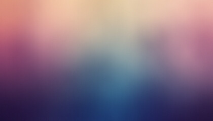 Fototapeta premium Abstract Grainy Gradient Background With Tones Transitioning From Dawn To Dusk, Digital Art Design