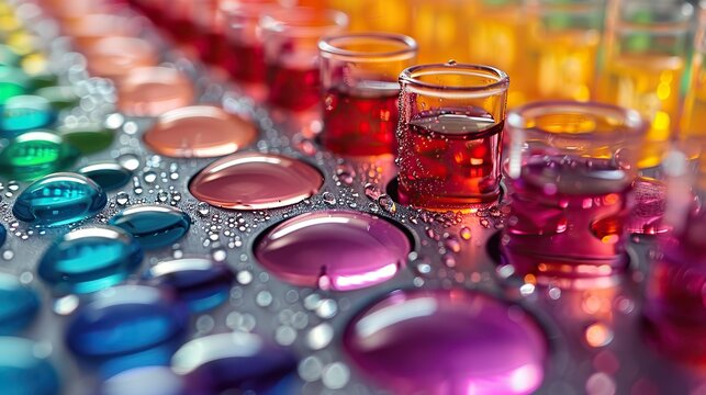 Explore DNA microarray and gene expression analysis techniques for in-depth DNA research. illustration images