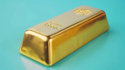 Gold stack flat design front view money theme animation colored pastel 