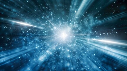 Cosmic Explosion of Vibrant Celestial Energy in the Vast Interstellar Expanse