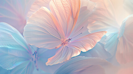 Photo of Pastel Butterfly Wings
