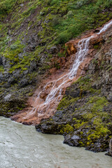 Running waters, waterfalls, rivers and streams, Iceland, summer travel tourism photography destination