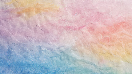 Obraz premium Soft pastel gradient on a textured paper surface