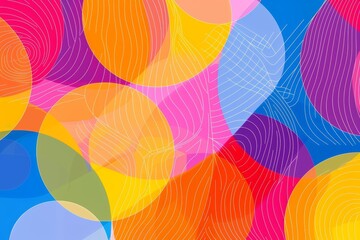 Abstract geometric background with circle shape and lines. Geometric pattern. Suit for brochures, posters, banners, covers, flyers, websites.