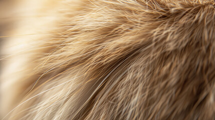 Macro of texture of dog 