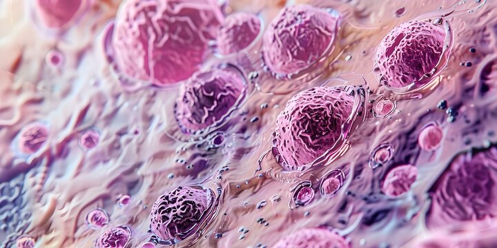 Pathology image of skin biopsy displaying melanoma basal cell squamous cell cancer. Concept Skin Cancer Diagnosis, Pathology Images, Melanoma Awareness, Skin Biopsy Interpretation, Cancer Research