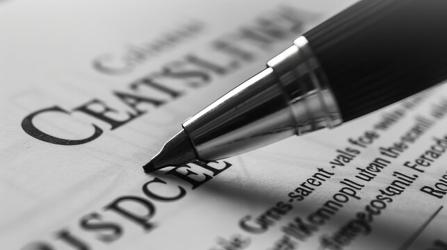 Contract Depict the signing of a business contract, emphasizing the importance of formal agreements.