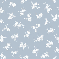Abstract floral pattern perfect for textile design,