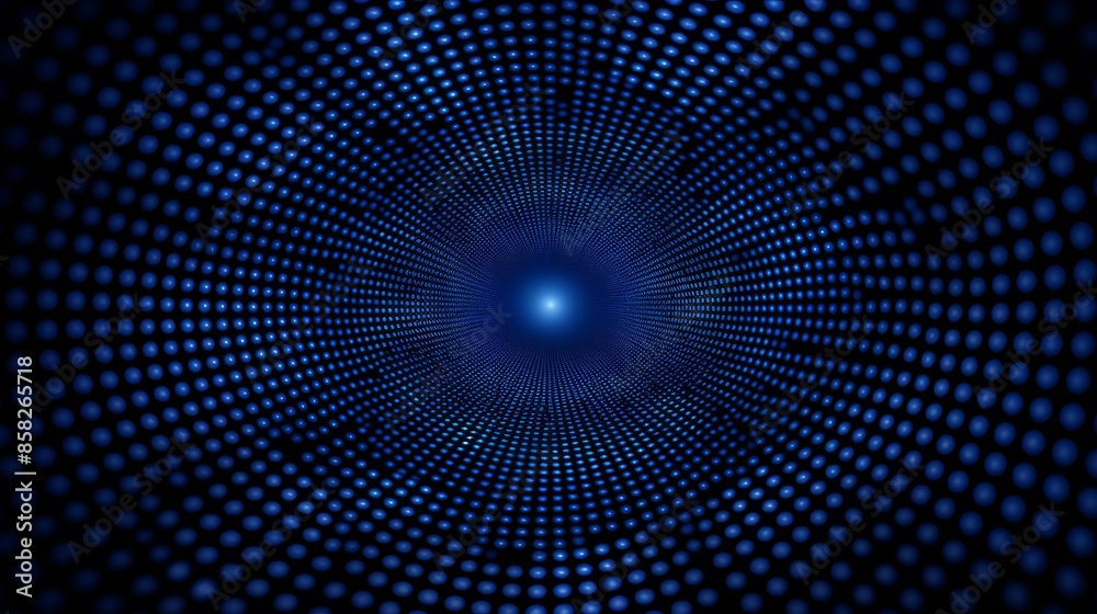 Poster a mesmerizing optical illusion of circles that appear to warp and distort, creating a mind-bending s