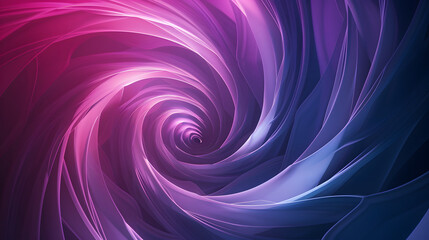 Obraz premium Abstract purple neon light circle lines background